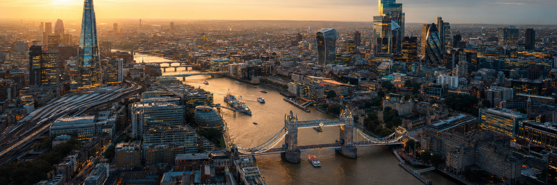 London from the air